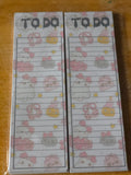 Halloween Magnet-Backed To-Do List | 2 Pack Skinny | Pretty & Spooky