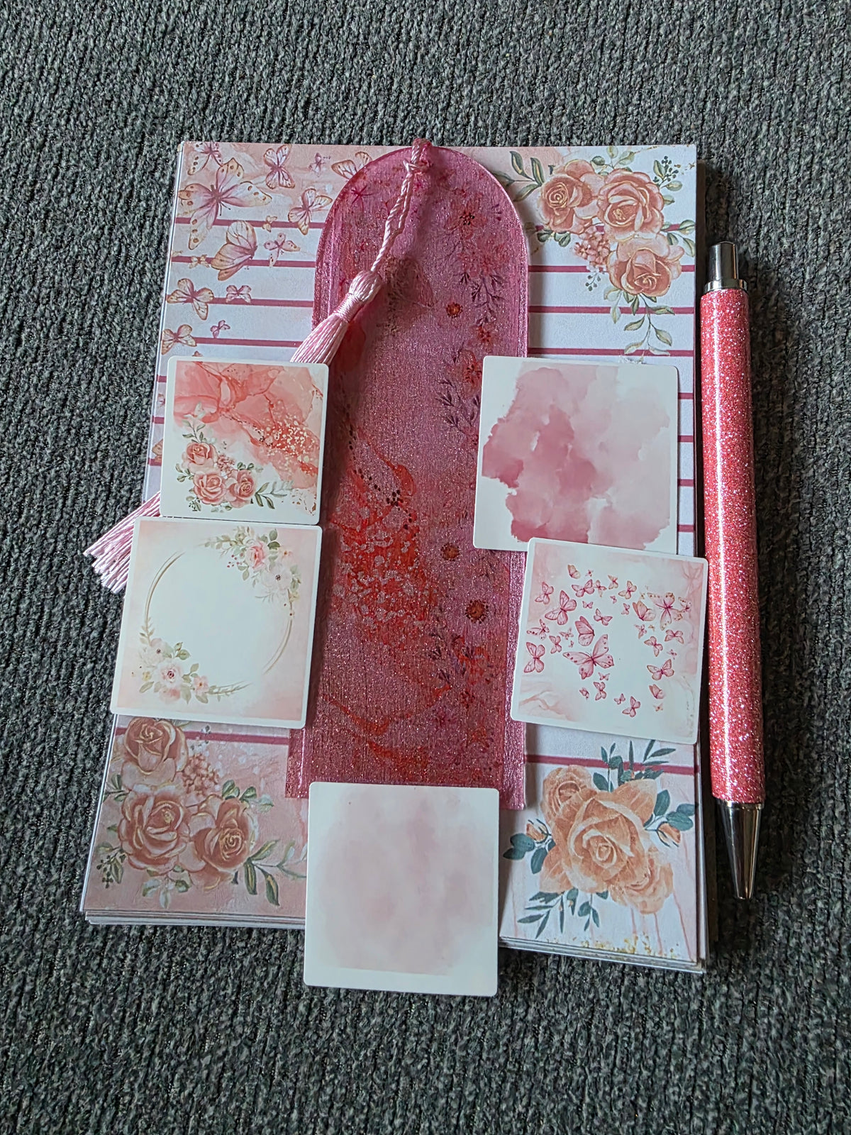 Notepad Bundle | Roses & Butterflies